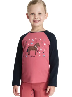 HORSE HEALTH TRADE LeMieux® Mini Jamie Chancer Long-Sleeve Top-Kids Kids' Casual Riding Clothes