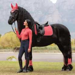 HORSE HEALTH TRADE LeMieux® Suede Dressage Saddle Pad- Dressage Pads|Close Contact Saddle Pads