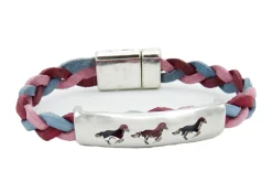 LTHR GOODS OF SPAIN LILO™ Three Ponies Bracelet- Jewelry