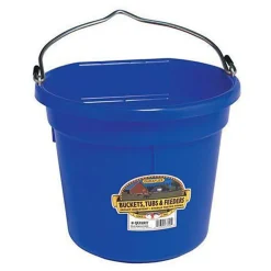 ANIMAL HEALTH INT Little Giant® 8-Quart Flatback Bucket- Feed & Water Buckets