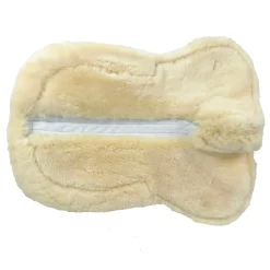 MAJYK EQUIPE ® Ergonomics Correction Fleece Half Pad with Impact Shims- Half Pads