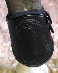 MAJYK EQUIPE ® Estrella Carbon Leather Fetlock Boots- Horse Boots