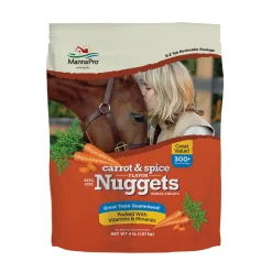 ANIMAL HEALTH INT Manna Pro® Bite-Size Nuggets - 4 lb- Horse Treats|Horse Treats