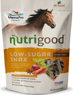 ANIMAL HEALTH INT Manna Pro® NutriGood™ Low Sugar Snax- Horse Treats|Horse Treats