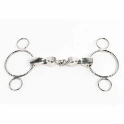 PARTRADE Metalab Thick Twisted Single-Jointed Continental Gag Bit- English Horse Bits