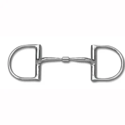 TOKLAT ORIGINALS Myler® Dee without Hooks Comfort Snaffle with Narrow Barrel MB 01- English Horse Bits