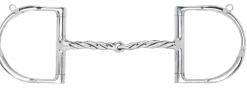 TOKLAT ORIGINALS Myler® English D-Ring MB 09 Twist with Hooks- English Horse Bits