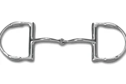 TOKLAT ORIGINALS Myler® English D-Ring MB 09 with Hooks- English Horse Bits