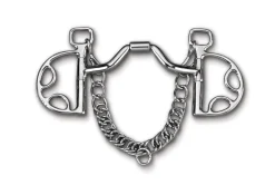 TOKLAT ORIGINALS Myler® Kimberwick Ported Barrel MB 33- English Horse Bits