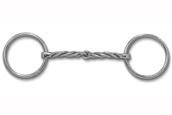 TOKLAT ORIGINALS Myler® Loose Ring MB 09 Sweet Iron Twist- English Horse Bits