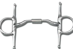 TOKLAT ORIGINALS Myler® Low Port Comfort Full Cheek MB 04 with Hooks- English Horse Bits