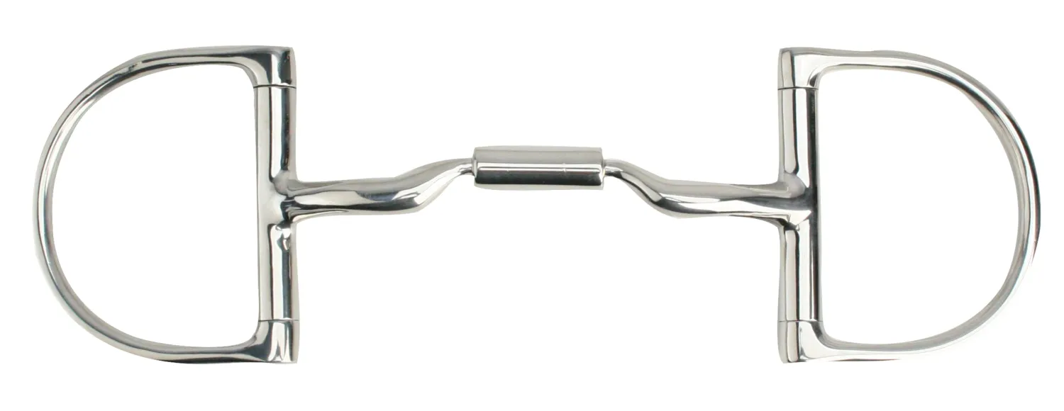 TOKLAT ORIGINALS Myler® Low Port Comfort Snaffle Medium D-Ring MB 04- English Horse Bits