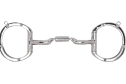 TOKLAT ORIGINALS Myler® Low Port Eggbutt MB 04 with Hooks- English Horse Bits