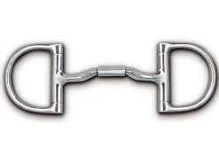 TOKLAT ORIGINALS Myler® Mullen Barrel Low Port Medium D-Ring MB 36- English Horse Bits