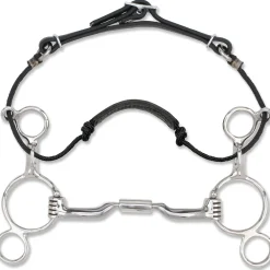 TOKLAT ORIGINALS Myler® 2-Ring Combination Bit Low Port MB 04- English Horse Bits