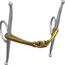 METLAR/NEUE SCHULE Neue Schule Tranz Angled Lozenge Full Cheek Bit - 16 mm mouth- English Horse Bits