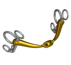 METLAR/NEUE SCHULE Neue Schule Tranz Angled Lozenge Jumper Pelham, 16mm- English Horse Bits