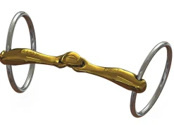 METLAR/NEUE SCHULE Neue Schule Turtle Tactio™ Flex™ Loose Ring Snaffle Bit (16mm)- English Horse Bits