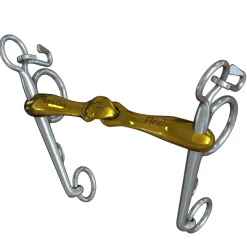 METLAR/NEUE SCHULE Neue Schule Turtle Tactio™ with Flex Pelham Bit - 16 mm mouth; 7 cm cheeks- English Horse Bits