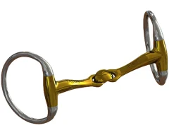 METLAR/NEUE SCHULE Neue Schule Turtle Tactio™ Flex™ 16mm Eggbutt Bradoon- English Horse Bits