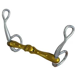 METLAR/NEUE SCHULE Neue Schule Turtle Tactio™ with Flex Boucher Bit - 16 mm mouth- English Horse Bits