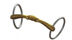 METLAR/NEUE SCHULE Neue Schule Turtle Top™ Flex™ Loose Ring Snaffle Bit (16mm)- English Horse Bits