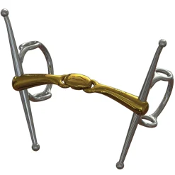 METLAR/NEUE SCHULE Neue Schule Turtle Top™ with Flex Nelson Bit - 16 mm mouth- English Horse Bits