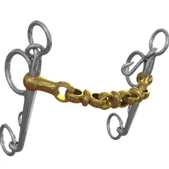METLAR/NEUE SCHULE Neue Schule Waterford Pelham Bit - 14 mm mouth; 7 cm shanks- English Horse Bits