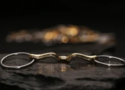 METLAR/NEUE SCHULE Neue Schule Verbindend Loose Ring Bit (16mm)- English Horse Bits