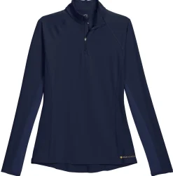 I APPAREL INT GROUP Noble Equestrian™ Ladies’ Ashley + Long Sleeve Solid Shirt- Long Sleeve Tops