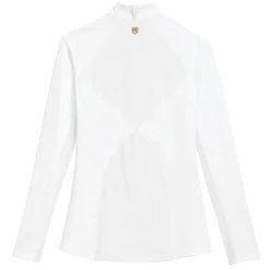 I APPAREL INT GROUP Noble Equestrian™ Ladies’ Ashley + Long Sleeve Solid Shirt- Long Sleeve Tops