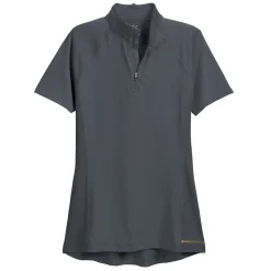 I APPAREL INT GROUP Noble Equestrian™ Ladies’ Ashley+ Short Sleeve Solid Shirt- Short Sleeve Shirts