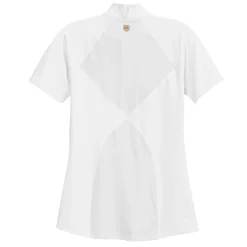 I APPAREL INT GROUP Noble Equestrian™ Ladies’ Ashley+ Short Sleeve Solid Shirt- Short Sleeve Shirts