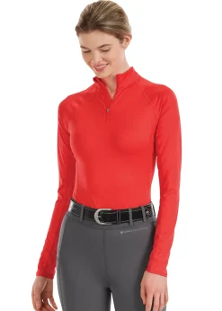 I APPAREL INT GROUP Noble Equestrian™ Ladies’ Ashley+ Long Sleeve Shirt- Long Sleeve Tops