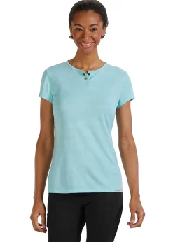 KIRSCH Noble Equestrian™ Ladies’ Breeze Short Sleeve Henley- Short Sleeve Shirts