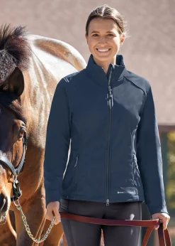 NOBLE EQUESTRIAN ™ Ladies’ Sydney Soft Shell Jacket- Equestrian Jackets