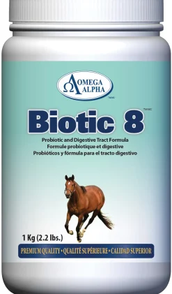 OMEGA ALPHA EQUINE Omega Alpha® Biotic 8™- Horse Supplements