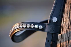 OTTO SCHUMACHER Fancy Stone Browband- Bridle Parts & Accessories