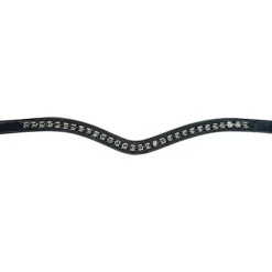OTTO SCHUMACHER Square Crystal Browband- Bridle Parts & Accessories