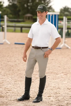 ERS Ovation® Men's EuroWEAVE™ Four-Pocket Riding Breeches- Men's Breeches