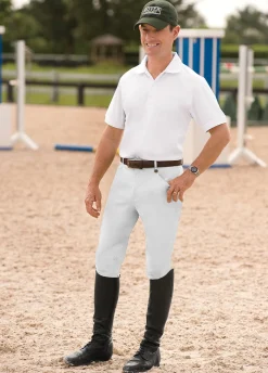ERS Ovation® Men's EuroWEAVE™ Four-Pocket Riding Breeches- Men's Breeches