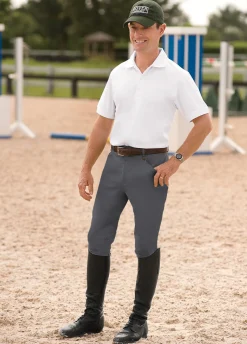ERS Ovation® Men's EuroWEAVE™ Four-Pocket Riding Breeches- Men's Breeches
