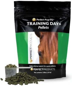 PERFECT PRODUCTS Perfect Prep EQ™ Training Day+ Calming Pellets, 10 Pounds- Horse Supplements