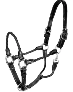 PERRIS LEATHER Perri’s® Braided Leather Halter- Halters