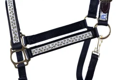 PERRIS LEATHER Perri’s® Ribbon Trim Breakaway Halter- Halters