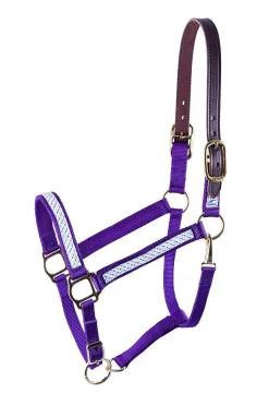 PERRIS LEATHER Perri’s® Ribbon Trim Breakaway Halter- Halters