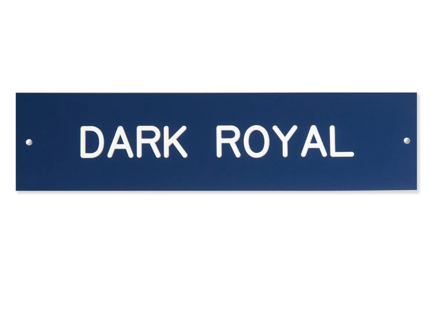 DOVER DROPSHIP Plastic Stall Plate - 1 or 2 lines- Stable & Stall Accessories|Nameplates