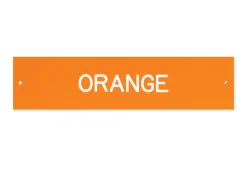 DOVER DROPSHIP Plastic Stall Plate - 1 or 2 lines- Stable & Stall Accessories|Nameplates