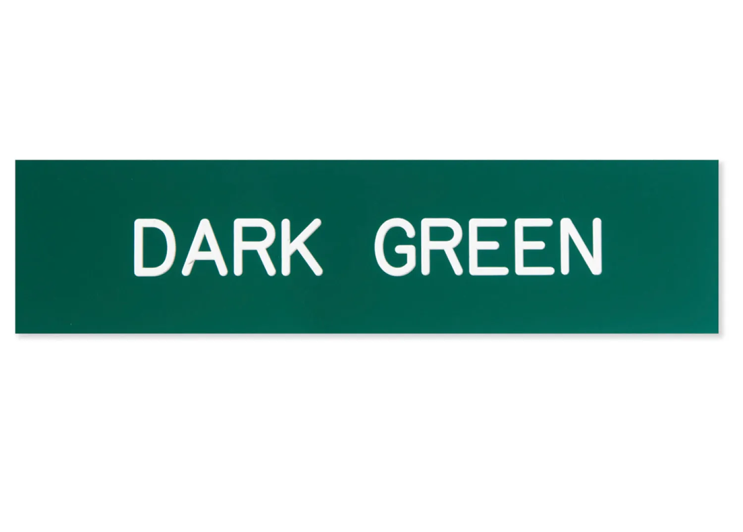 DOVER DROPSHIP Plastic Stall Plate - 1 or 2 lines- Stable & Stall Accessories|Nameplates