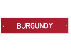 DOVER DROPSHIP Plastic Stall Plate - 1 or 2 lines- Stable & Stall Accessories|Nameplates